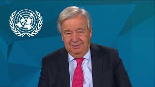 UN Chief on World Urban Forum 12th Session  United Nations [upl. by Aelahs]