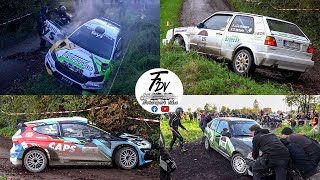 Rally 6 uren van Kortrijk 2024 CRASHES amp MANY MISTAKES  CRAZY SHOW  HD [upl. by Ecnahoy]