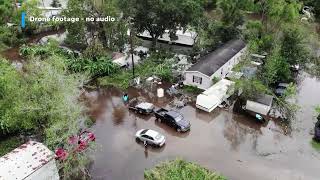 Hurricane Francine in New Orleans across Louisiana Aftermath of damage from floods amid 2024 storm [upl. by Rentsch]