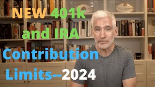 New 2024 401k and IRA Contribution Limits [upl. by Elkraps]