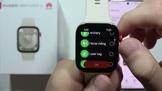 HUAWEI Watch Fit 3 How to Track Workouts [upl. by Abigael930]