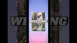 Weezing pokemon pokemontcgpocket weezing shortsvideo shorts [upl. by Sehcaep70]