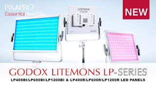 Godox LITEMONS LPSeries  Versatile LED Panels [upl. by Anilasor319]