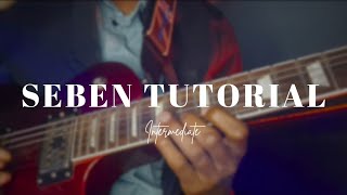 Seben guitar tutorial  intermediate lick [upl. by Enait]