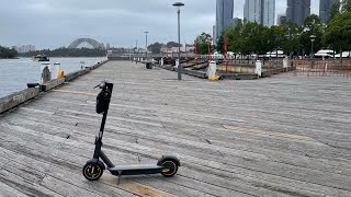 Segway Ninebot Electric Scooter Ride In Pyrmont Sydney [upl. by Eelhsa599]