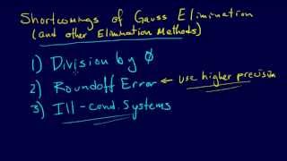 3213Linear Algebra Gauss Elimination with Pivoting [upl. by Tterrej]