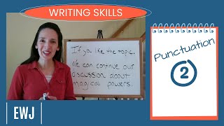 English Writing Skills 2 Commas and Capital Letters [upl. by Holzman]