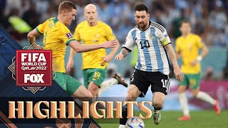 Argentina vs Australia Highlights  2022 FIFA World Cup  Round of 16 [upl. by Kieffer]