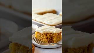 Pumpkin Bars with Cream Cheese Frosting [upl. by Farr]