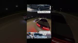 Hellcat vs C7zr1 where yall LT boys at 👀 automobile motorsport cartok fast chevrolet corvette [upl. by Anthia105]