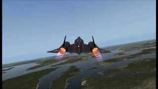 How to Fly the Lockheed SR71 Blackbird on XPlane for Free  Demo Version [upl. by Kleper]