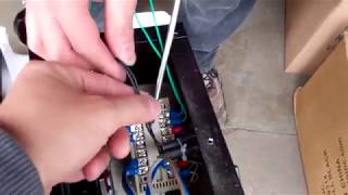 Heat press controller box wiring [upl. by Nollahp398]