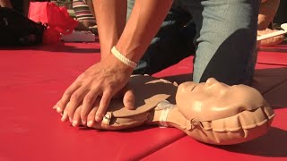 Handson CPR offers lifesaving techniques [upl. by Oxford352]