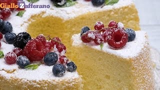 Chiffon Cake  Ricetta in 1 minuto [upl. by Siriso784]