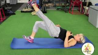 Single Leg Glute Bridge [upl. by Roana]