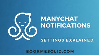 ManyChat Notifications  How To turn ON  OFF [upl. by Tam789]