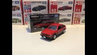 Tomica Premium 25 Toyota Corolla Levin [upl. by Flosi]