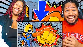 CRAZIEST VIDEO YET Haminations Super Powers REACTION SO MUCH DEATH Haminations [upl. by Latouche430]