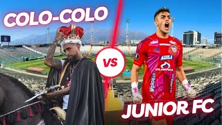 Previa ColoColo Vs Junior FC  octavos de final Copa Libertadores de Américas [upl. by Zoeller]