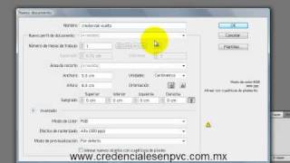 Credenpackmx como diseñar credenciales en illustrator adobe [upl. by Norm988]