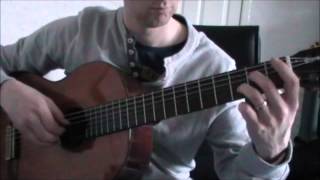 Dance of the Knights The Apprentice Theme Fingerpicking Classical Guitar Arrangement [upl. by Haukom]