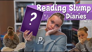 lets get out of a reading slump 📚  spoiler free reading vlog reading slump diaries ep1 [upl. by Preiser26]