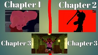 Piggy Branched Realities All 3 Chapters Cutscenes [upl. by Anitnuahs469]