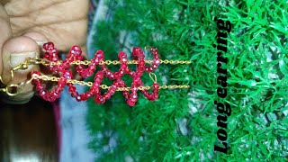 Tom jerry babloos  long earring  vishu and Eid special  simple earring [upl. by Analim]