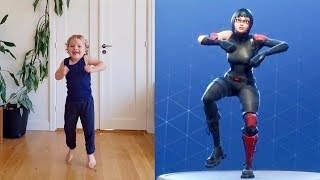 Fortnite Dance CHALLENGE [upl. by Nosyk]