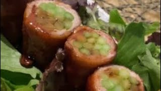 Asparagus rolls pork [upl. by Lehteb]