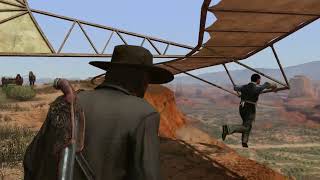 RDR1 looting Charles Kinnear with the stagecoach method [upl. by Aynik128]