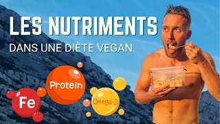 Les NUTRIMENTS dans une diète VEGAN [upl. by Aikal65]