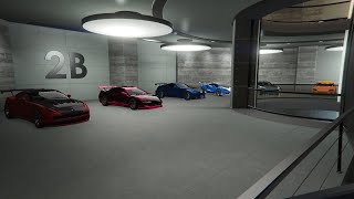 GTA Online A Quick Walk Around Of My Garages [upl. by Lempres]