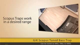 GIK Acoustics Scopus Tuned Bass Trap [upl. by Drobman]