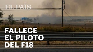 Fallece el piloto del F18 que se ha estrellado en Torrejón España [upl. by Sellihca543]