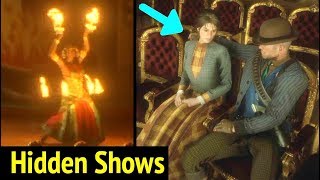 Hidden Theater Shows in Red Dead Redemption 2 RDR2 Arthur and Mary Have Date in Theatre Râleur [upl. by Etsyrk558]