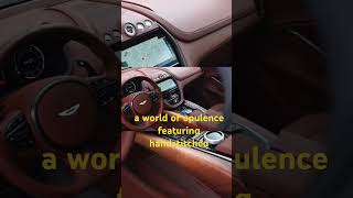 The most highend SUV’s interior cars automobile dbx dbx707 luxuryvehicle [upl. by Vernor598]