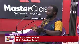 Felix Nyarko Appiah CEO of Trisolace Farms unveils the lucrative world of snail farming Pt 2 [upl. by Malanie]