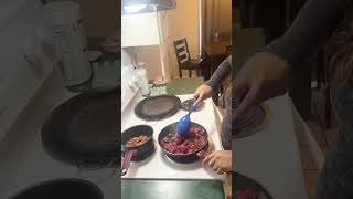 Making burritos part1 familymeals easyrecipe cookwithme momlife recipe dinnerideas kidfood [upl. by Zobe]