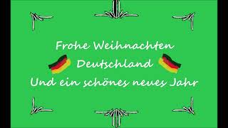 Frohe Weihnachten Deutschland und ein schönes neues Jahr  Christoph Holzhöfer [upl. by Adnalue10]