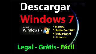 2023 COMO DESCARGAR WINDOWS 7  RÁPIDO Y FACIL [upl. by Aleik569]