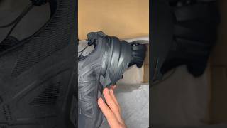 Unboxing of Salomon Speedcross 6’s Stay tuned for full review salomon police lawenforcement [upl. by Zetroc]