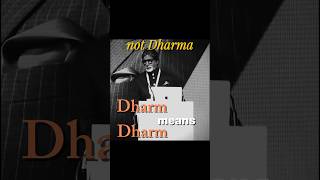 Dharm means Dharm  fyp [upl. by Anelas]