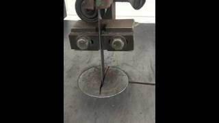 Powermatic Bandsaw 14quot Model 143 Vertical Metalworking Woodworking Saw video [upl. by Nythsa]