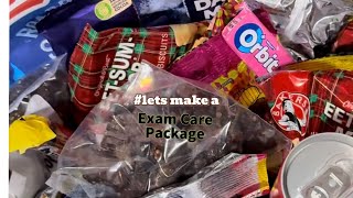 examcare let’s make a cute snack exam care package [upl. by Eiuqnom]