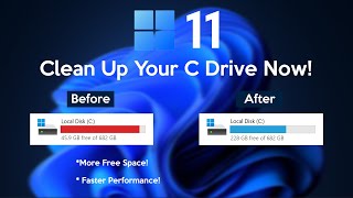 How to Clean C Drive In Windows 11 Make Your PC Faster [upl. by Allicsirp]