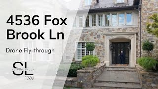 Inside Charlottes 13M Dream Home FPV Drone Reveals 15k sqft of Luxury  4536 Fox Brook Ln [upl. by Jowett]