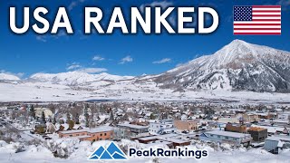 USA Ski Destinations RANKED  Worst to Best [upl. by Enirak]