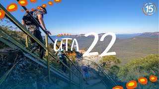 UTA22 2023 Highlights  UltraTrail Australia by UTMB [upl. by Ahsaeym285]