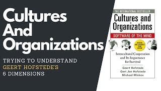 Cultures And Organizations Trying To Understand Geert Hofstedes 6 Dimensions [upl. by Lerud]